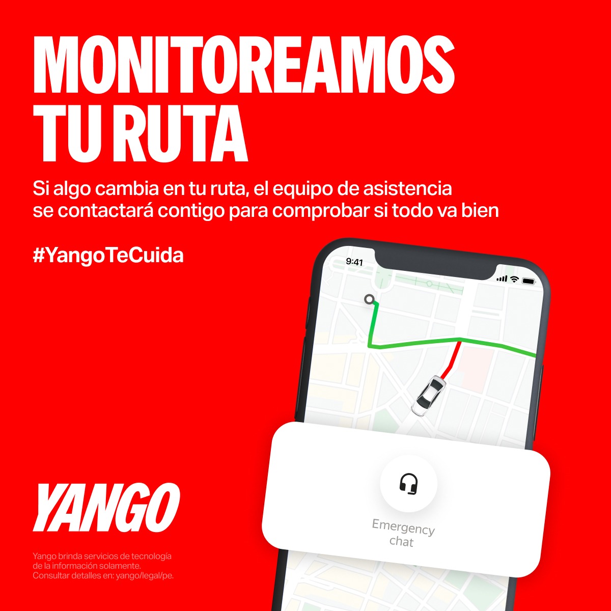 Yango Peru Facebook ad: Crea una lista y comparte