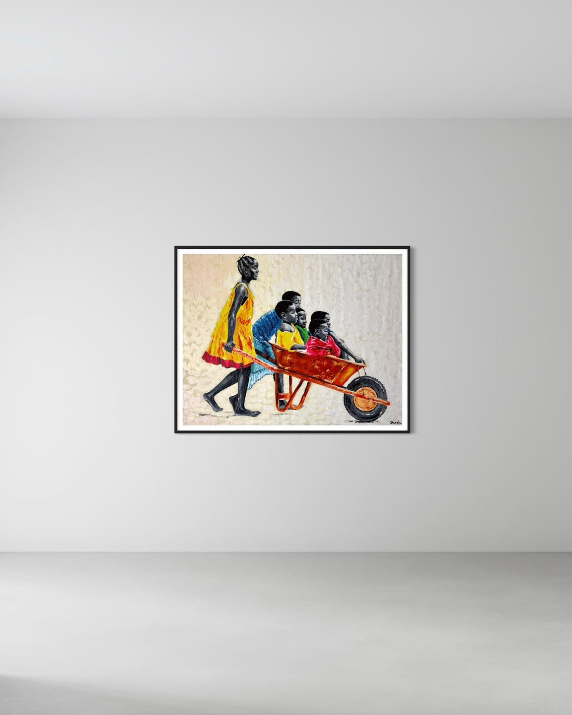 Art of the Motherland Facebook ad: Kids at Play by Edem Agbenafa