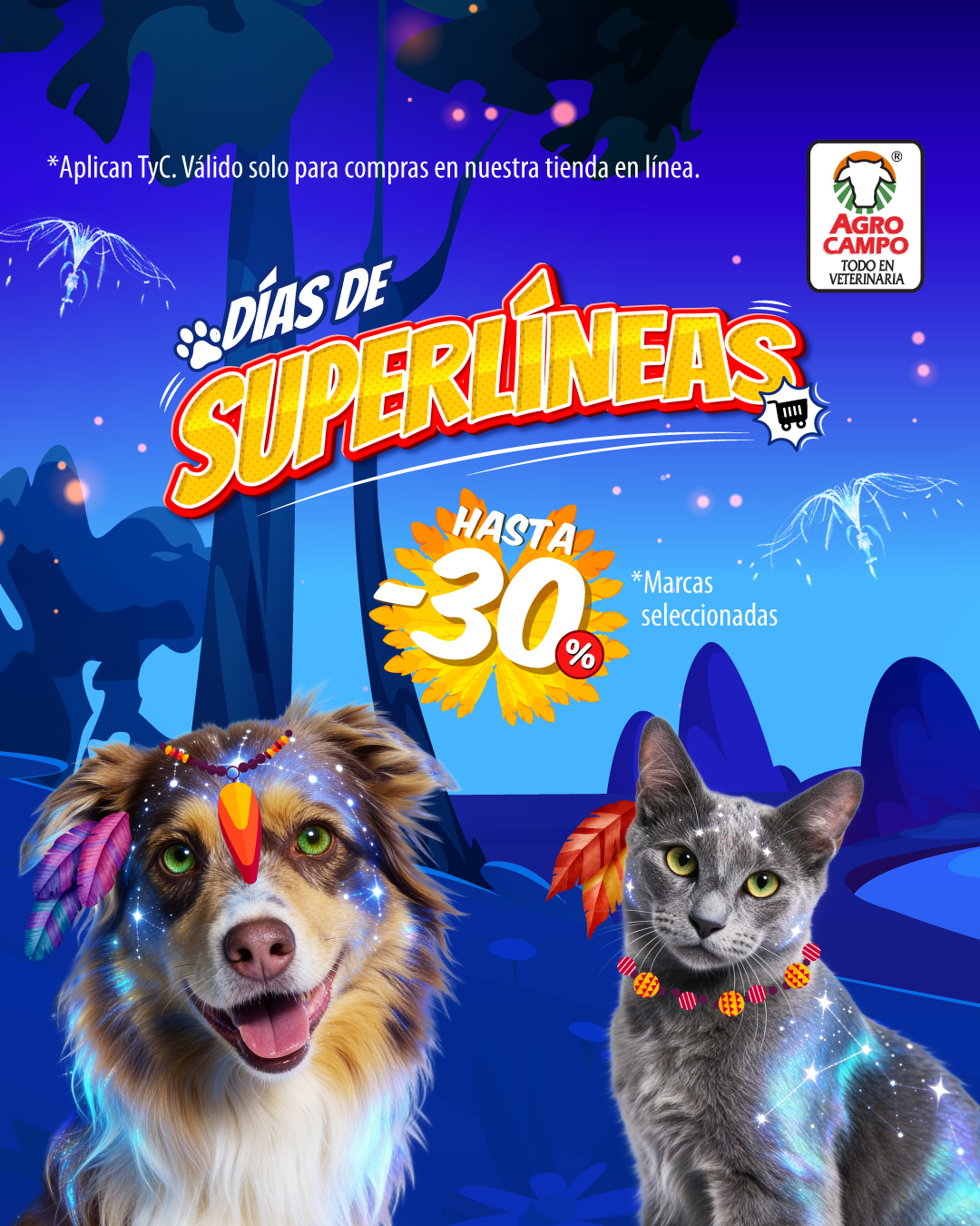 Agrocampo Colombia Facebook ad: Ofertas extraordinarias con Hasta -30% en los Productos…