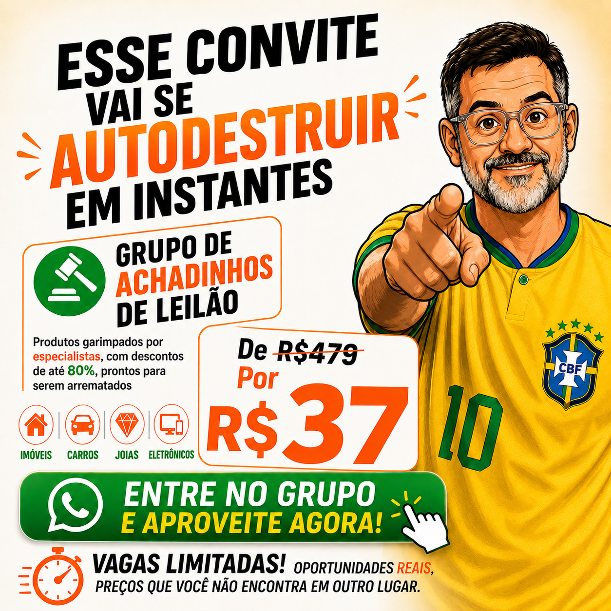 Lerry Granville - Leilões Facebook ad