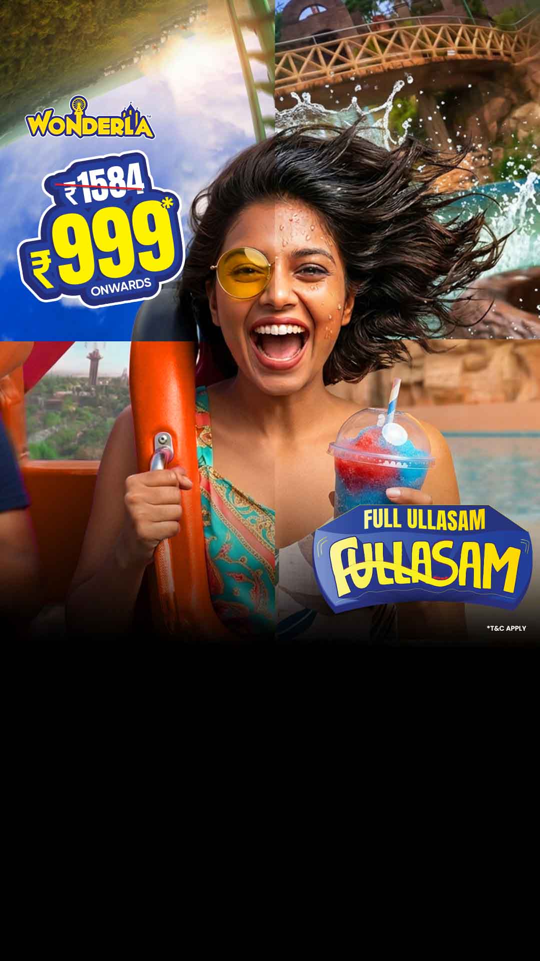 Wonderla Facebook ad