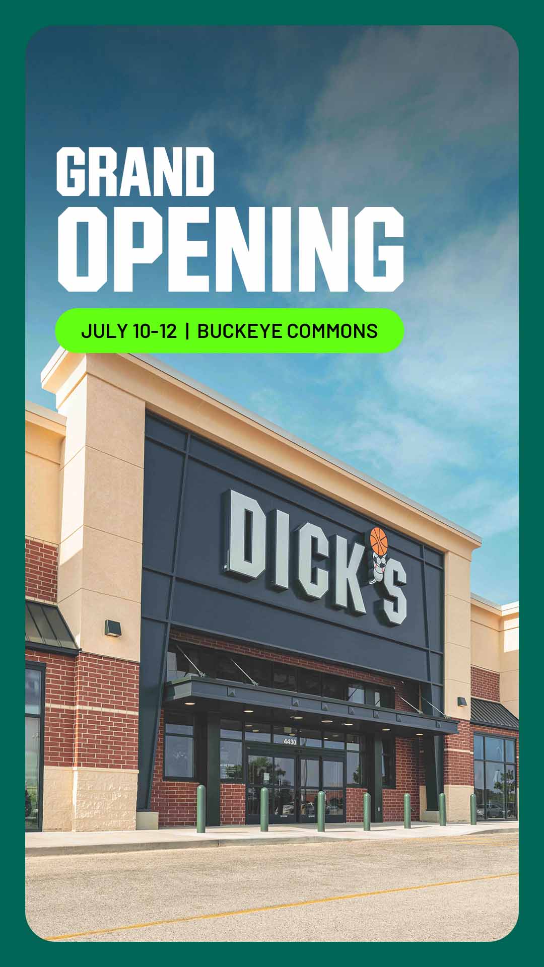 DICK'S Sporting Goods Facebook ad from Jun 22, 2026