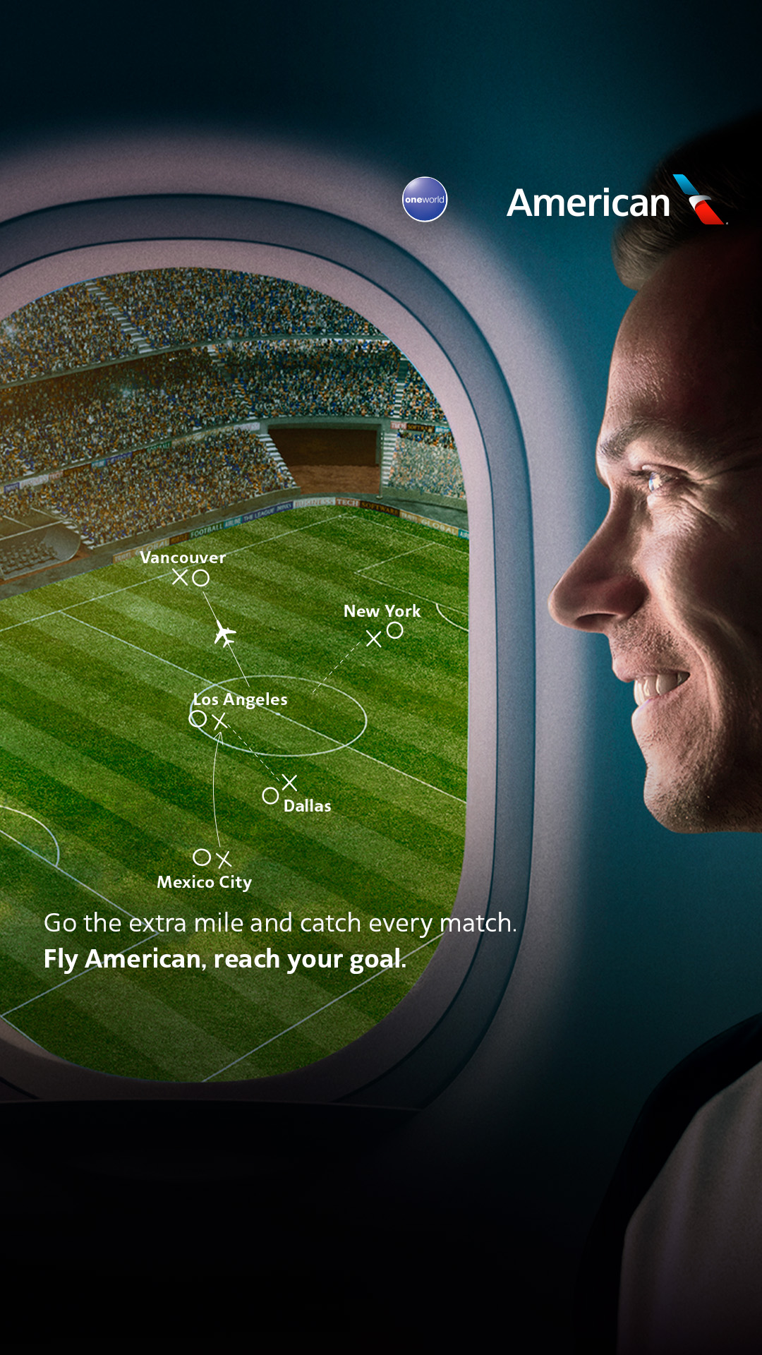 American Airlines Facebook ad