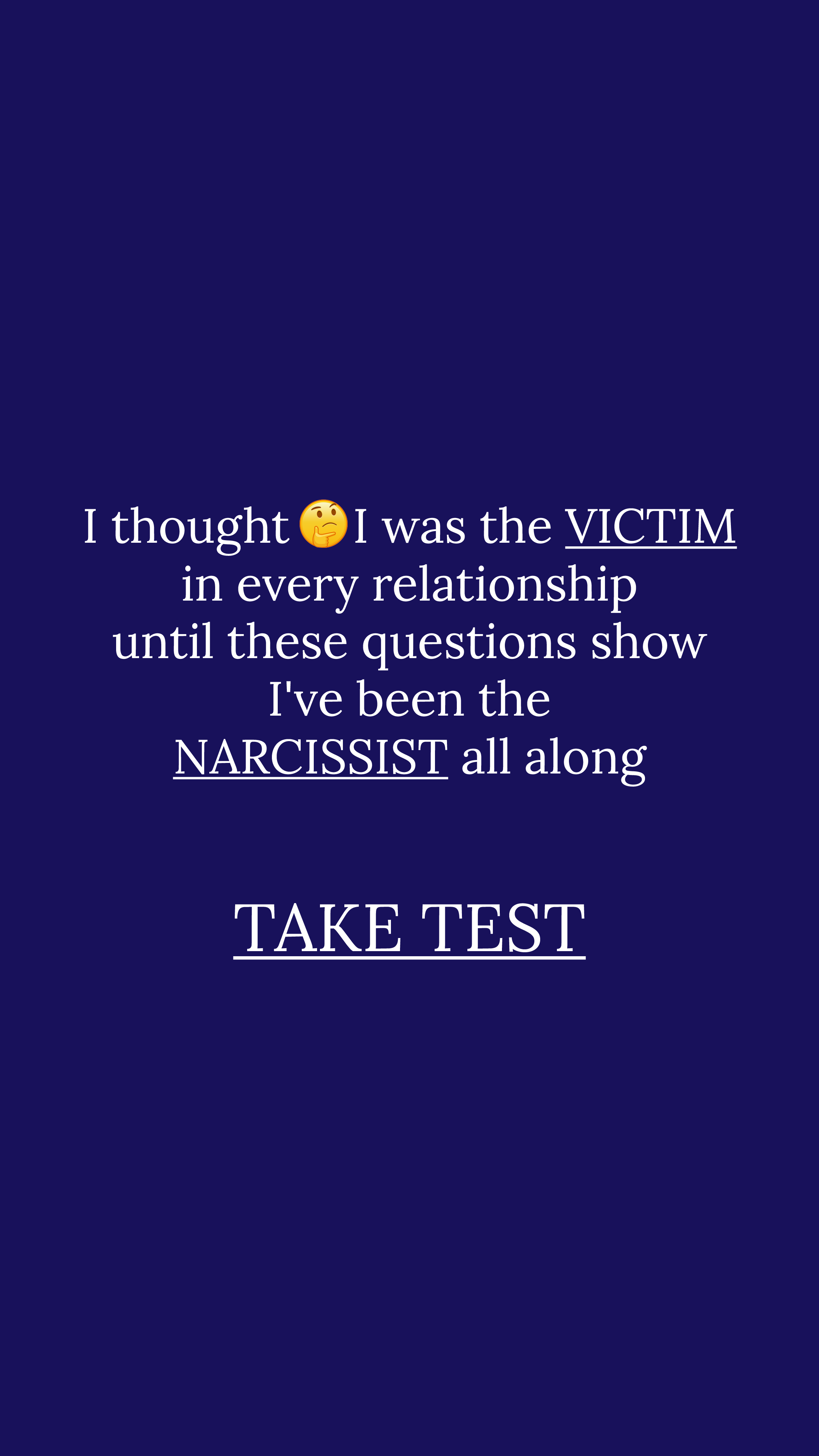 Personality Type Facebook ad