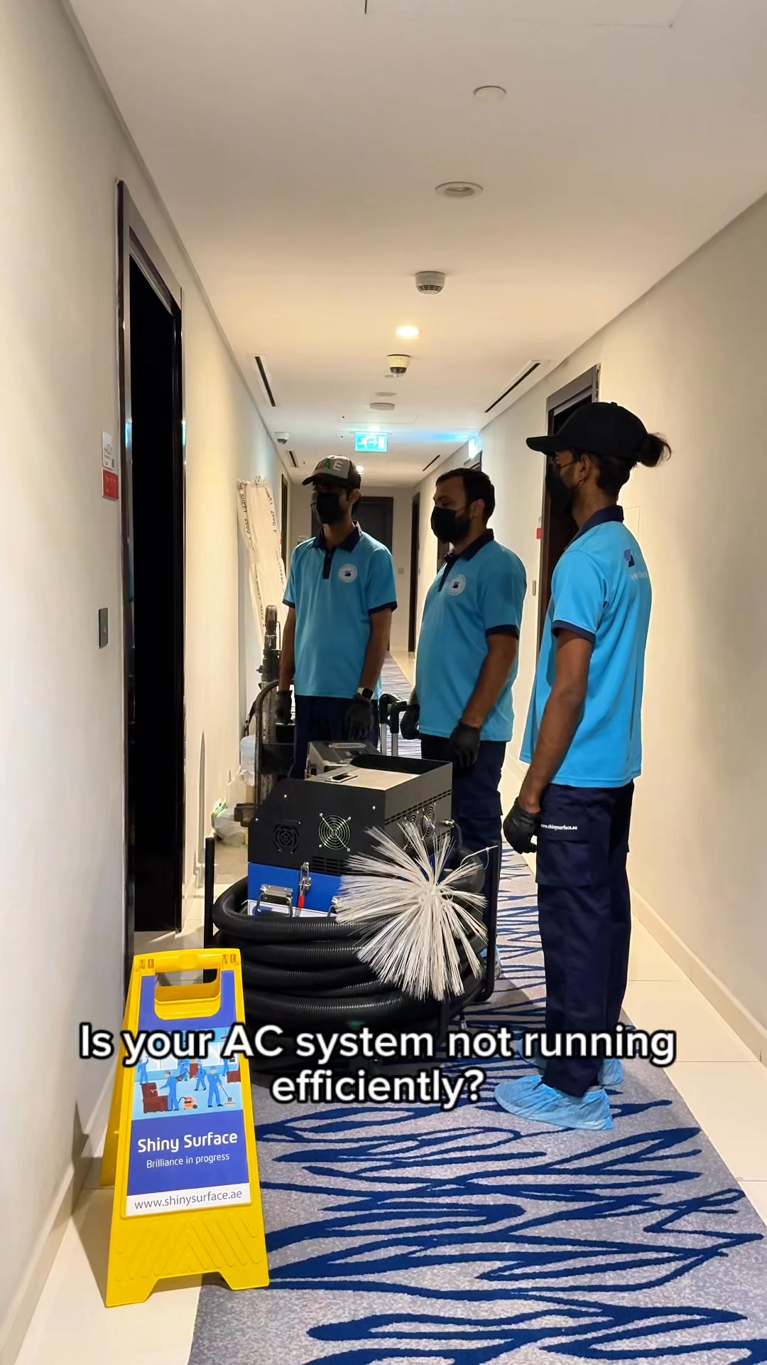 Shiny Surface Cleaning Facebook ad: AC Repair Service- Same Day Service