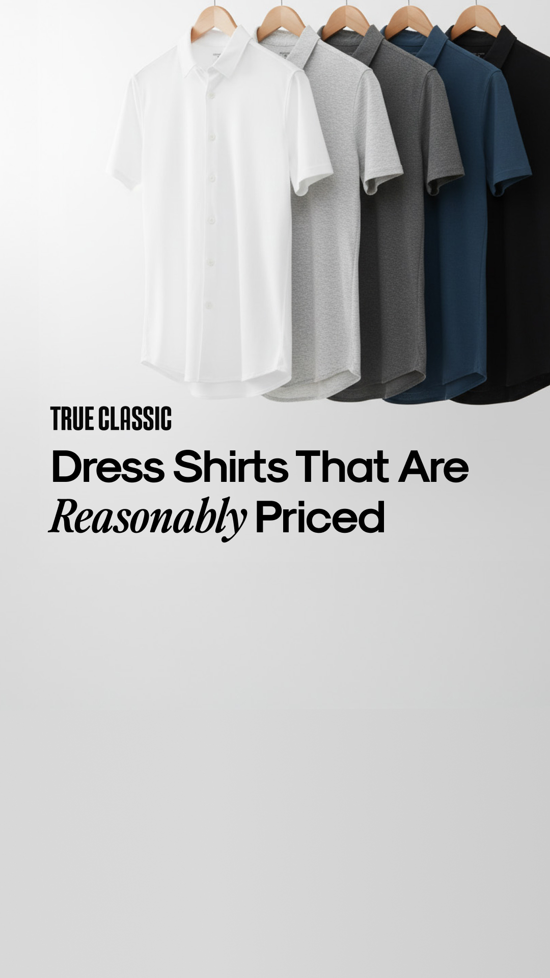 True Classic Facebook ad