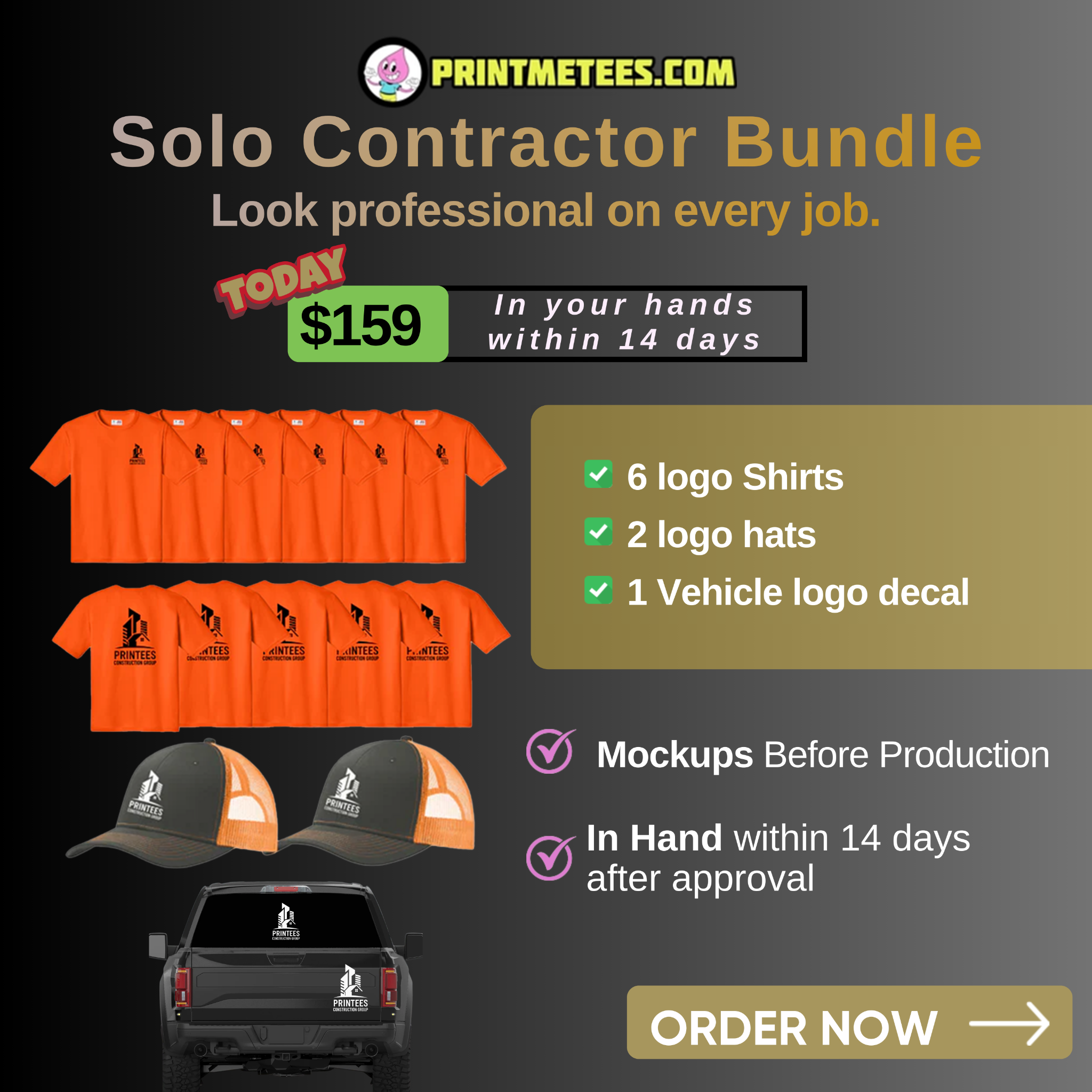 Print Me Tees Facebook ad
