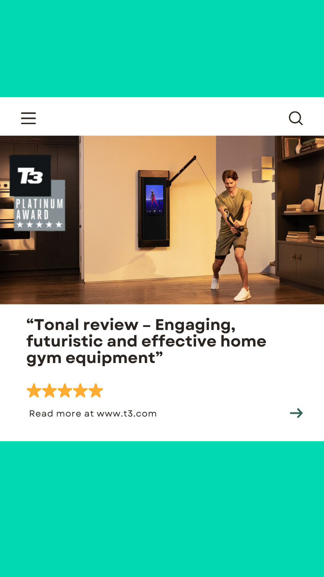 Tonal Facebook ad