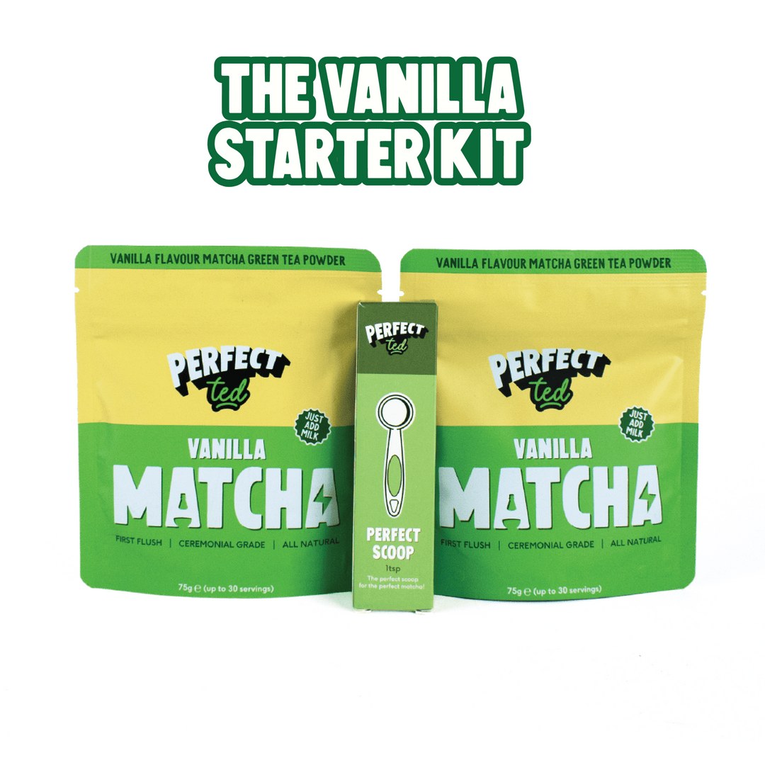 PerfectTed Facebook ad: Meet Your Matcha with PerfectTed Starter Kits