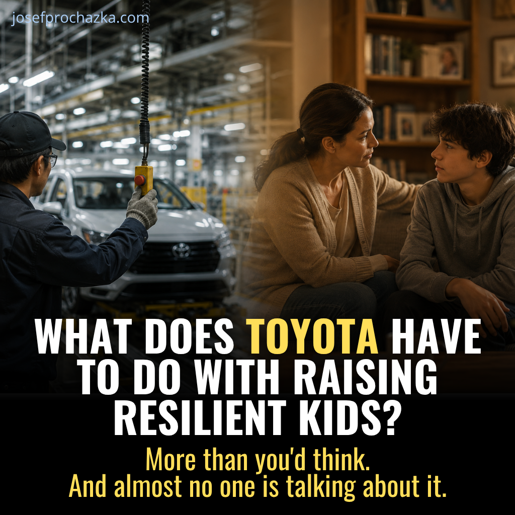 Josef Prochazka Consulting Facebook ad: Pull the Cord - the Toyota Parenting System