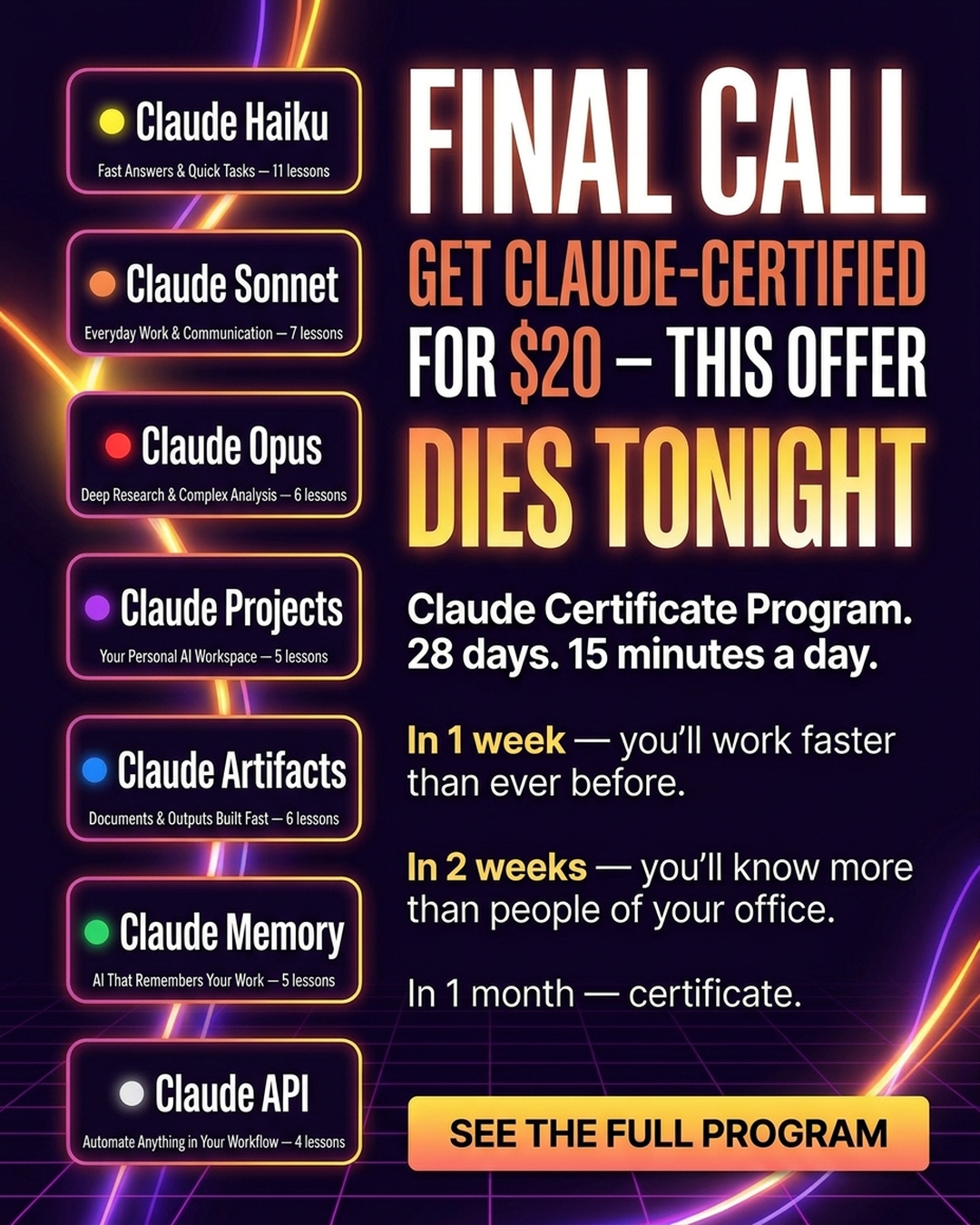 AI Simplified Facebook ad
