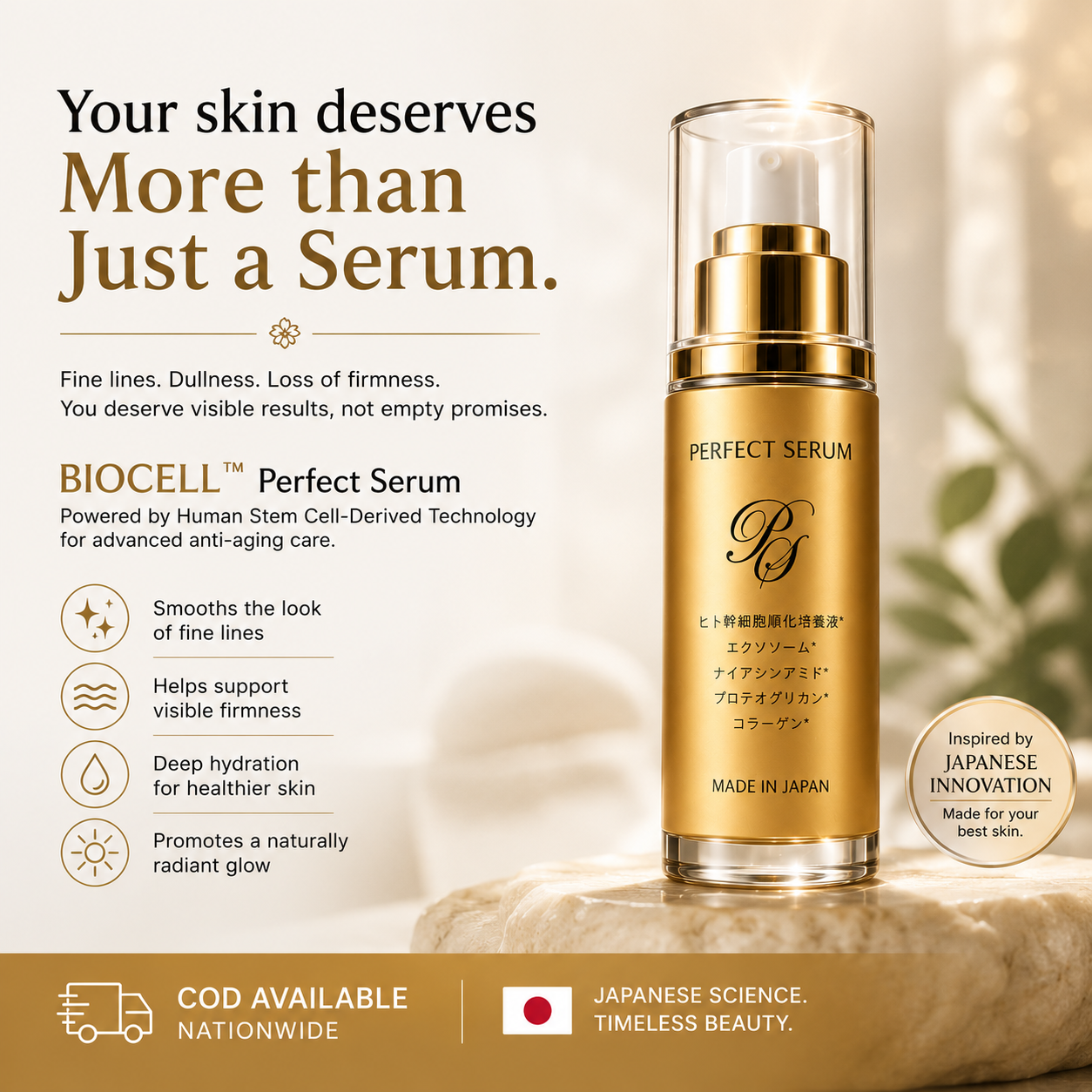 Zidein Beauty - Biocell Japan Facebook ad: ๐๐จ๐ฎ๐ซ ๐ฌ๐ค๐ข๐ง ๐ข๐ฌ๐งโ๐ญ ๐๐ ๐ข๐ง๐ โฆ ๐ข๐ญโ๐ฌโฆ