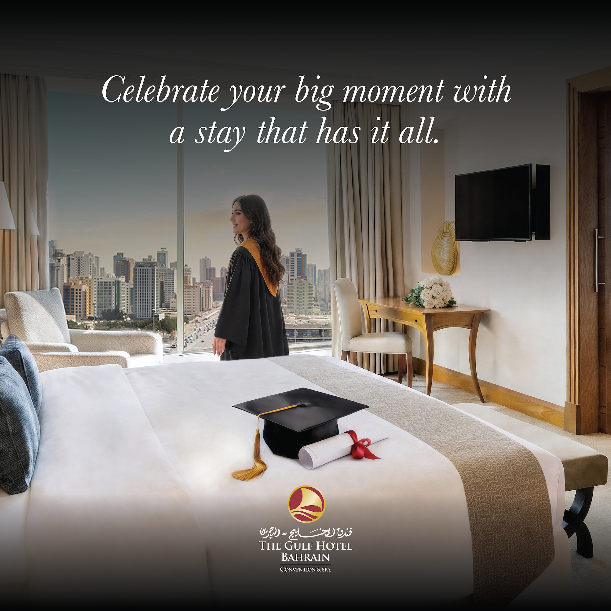 The Gulf Hotel Bahrain Convention & Spa Facebook ad