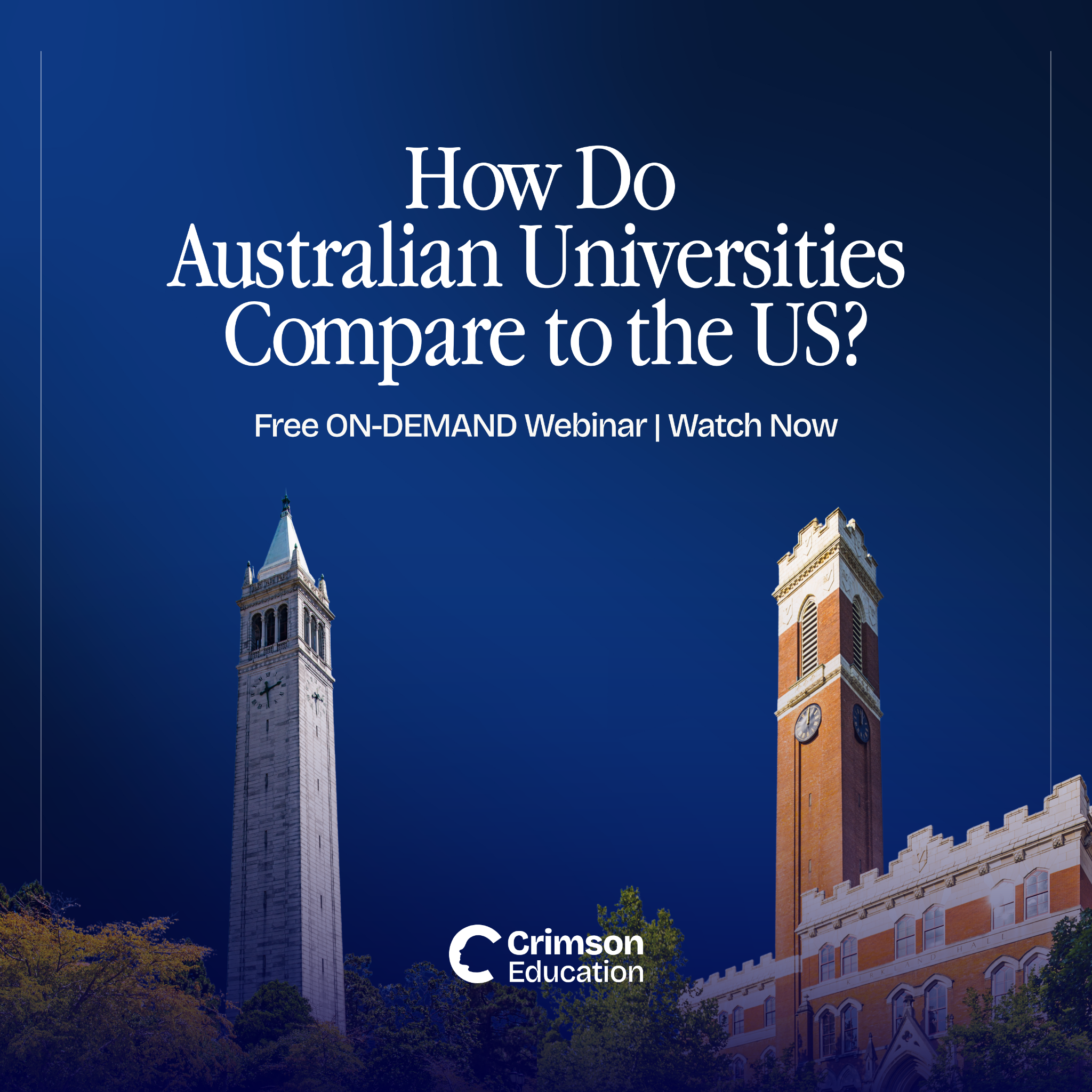 Crimson Education Facebook ad