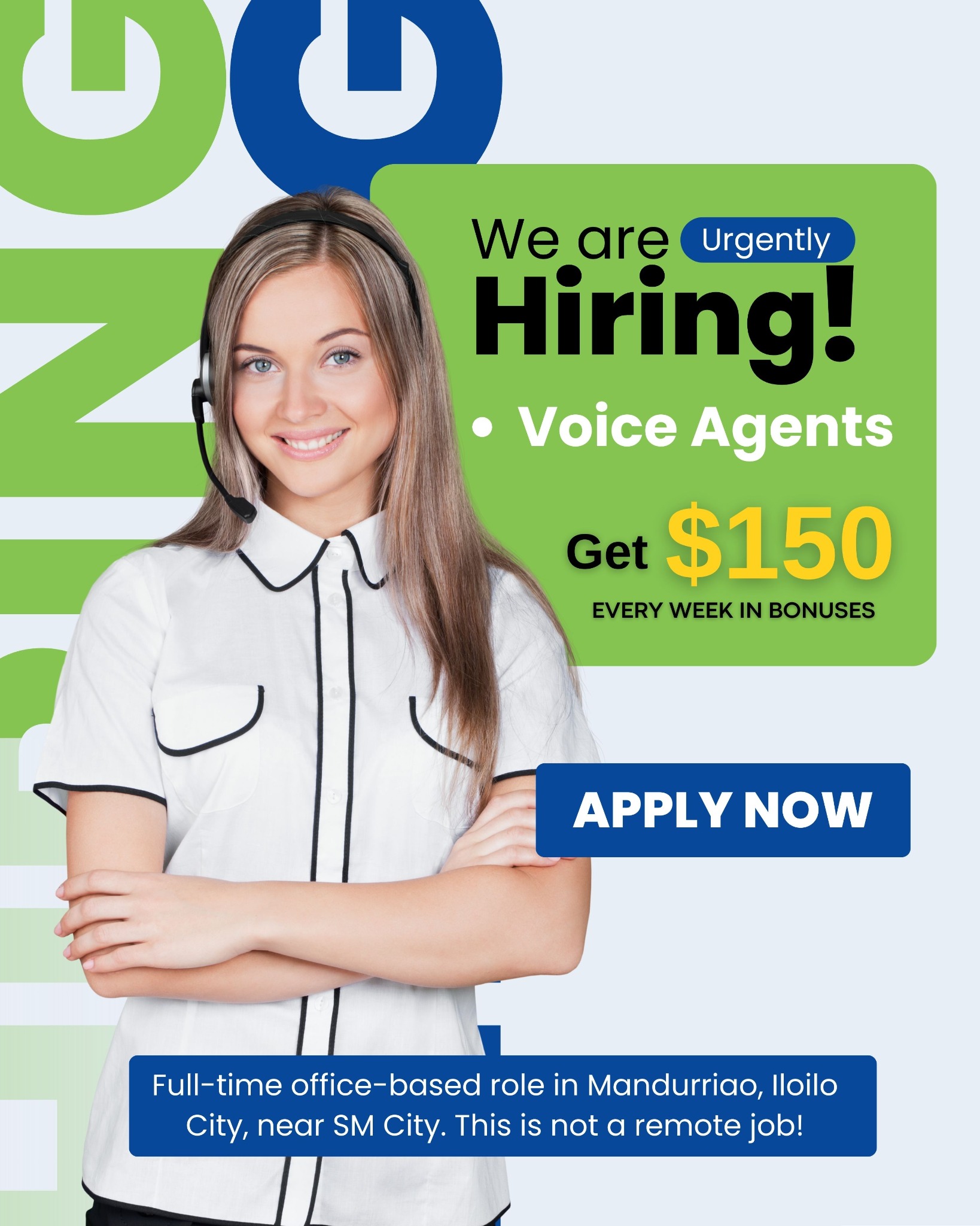 Lead Gen - Lead Generation & Donor Creation Facebook ad: Immediate Hiring: 200 Voice Agents