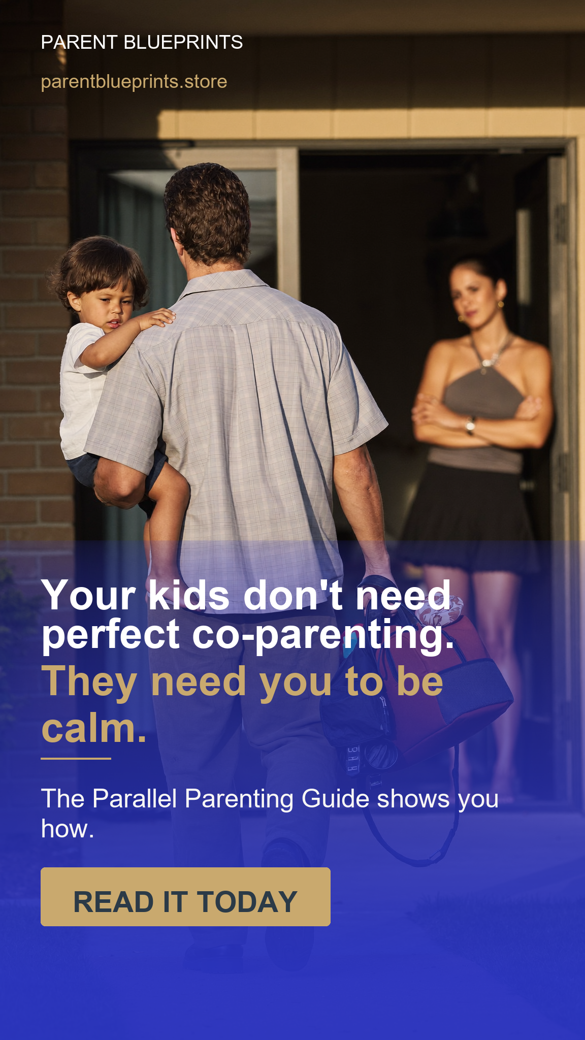 Parenting Guides I Parent Blueprints Facebook ad: You Already Took Step One