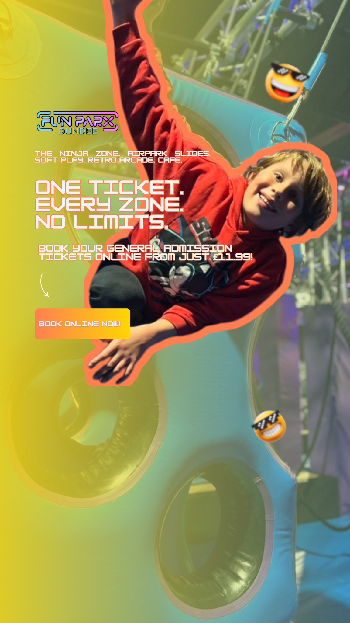 FUNPARX Dundee Facebook ad