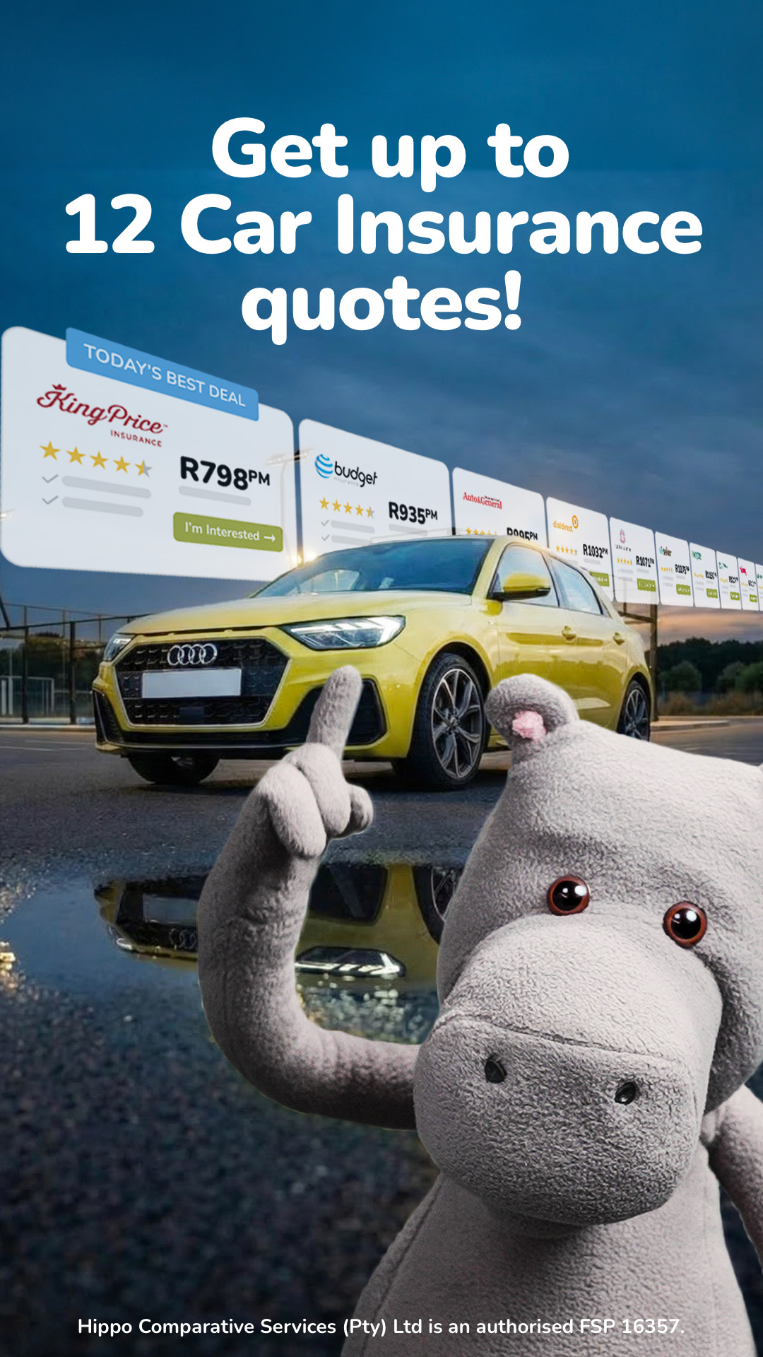Hippo.co.za Facebook ad