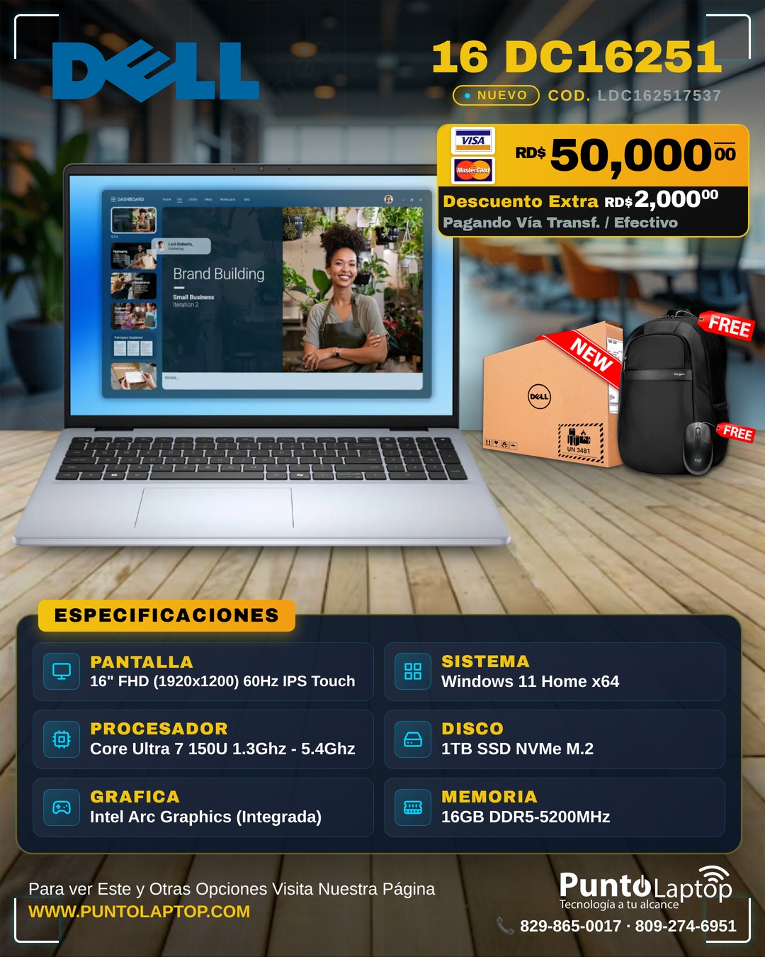 Puntolaptoprd Facebook ad: Las laptops que necesitas para trabajar, estudiar oโฆ