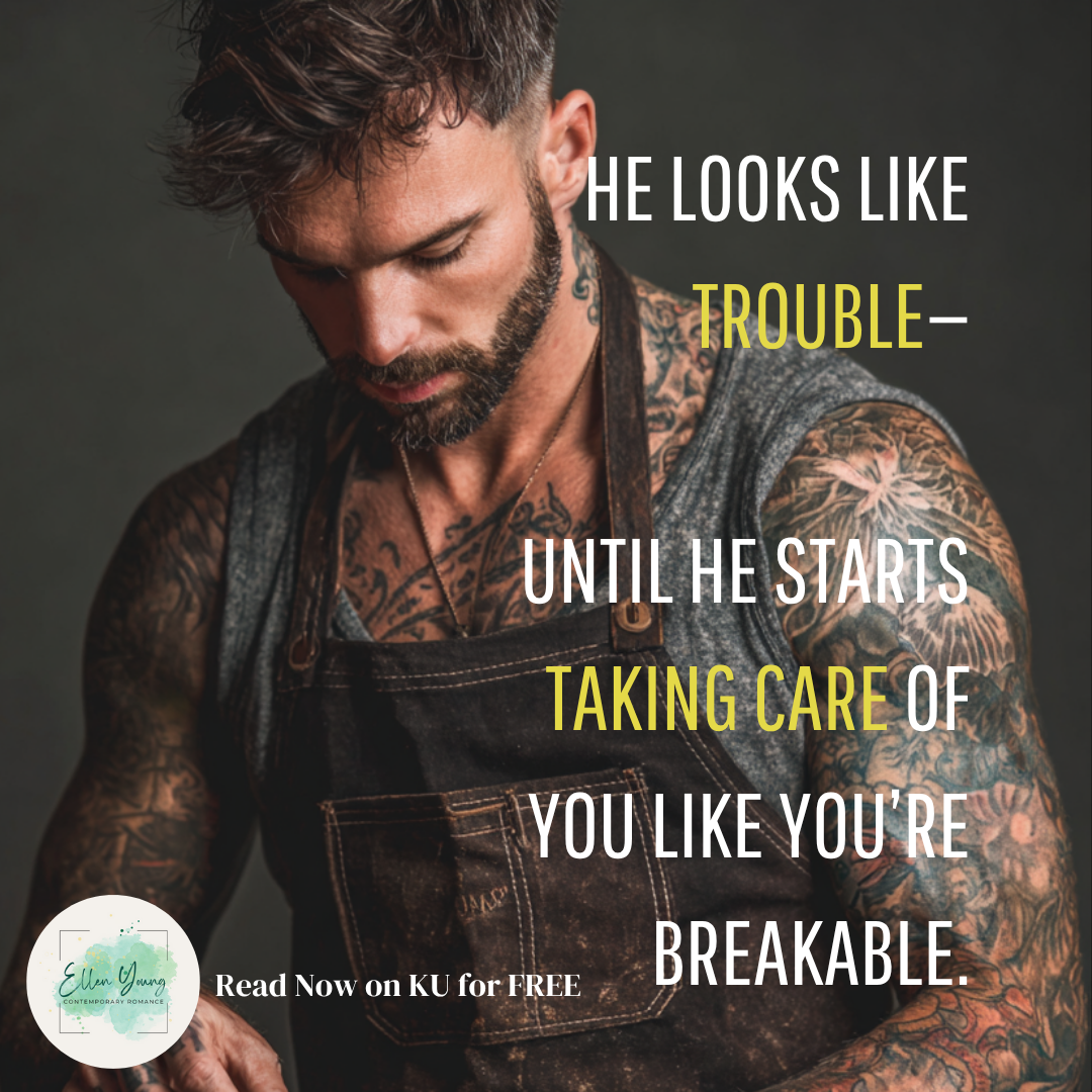 Ellen Young Contemporary Romance Facebook ad