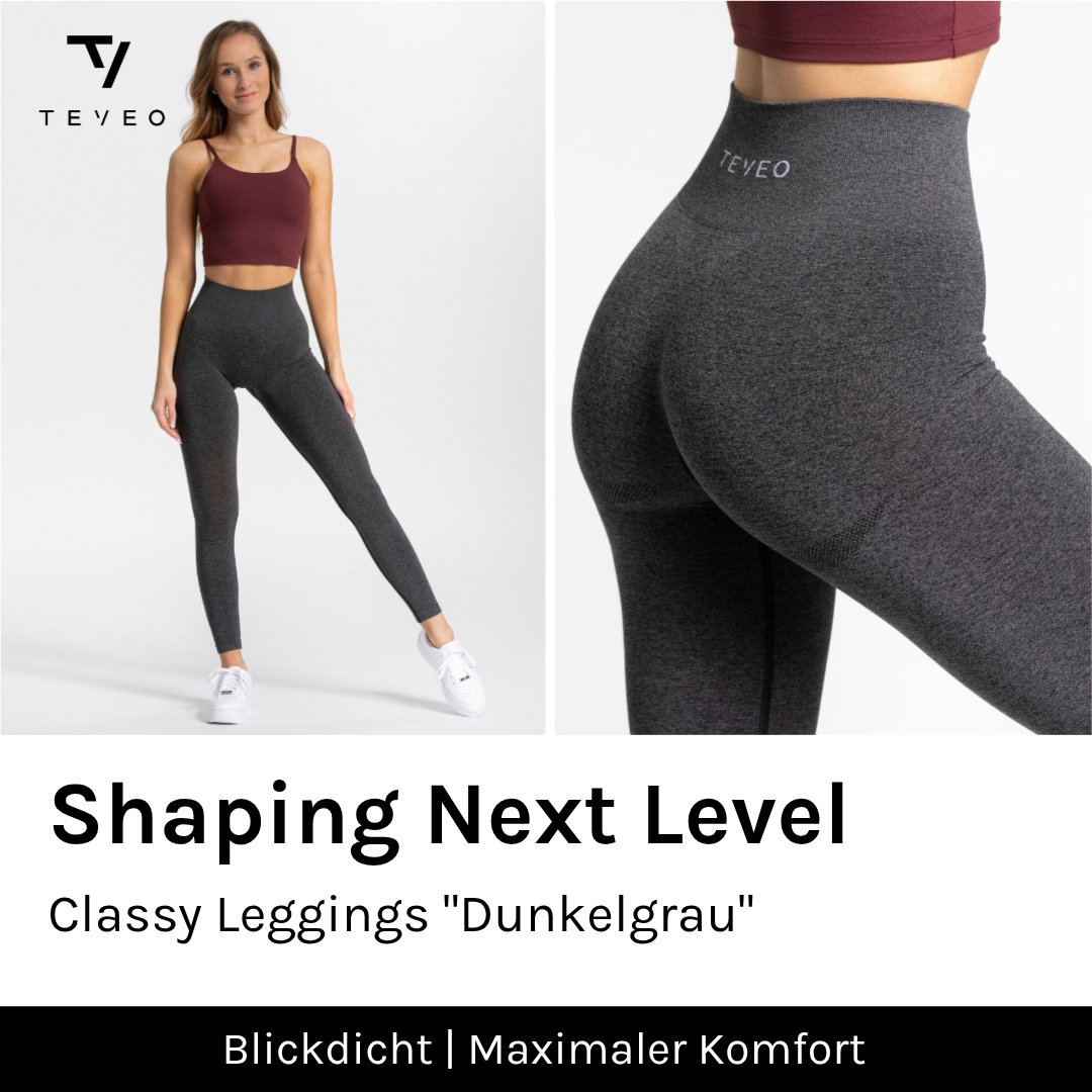 TEVEO Facebook ad: Shaping Next Level Entdecke jetzt Leggings und Shorts…