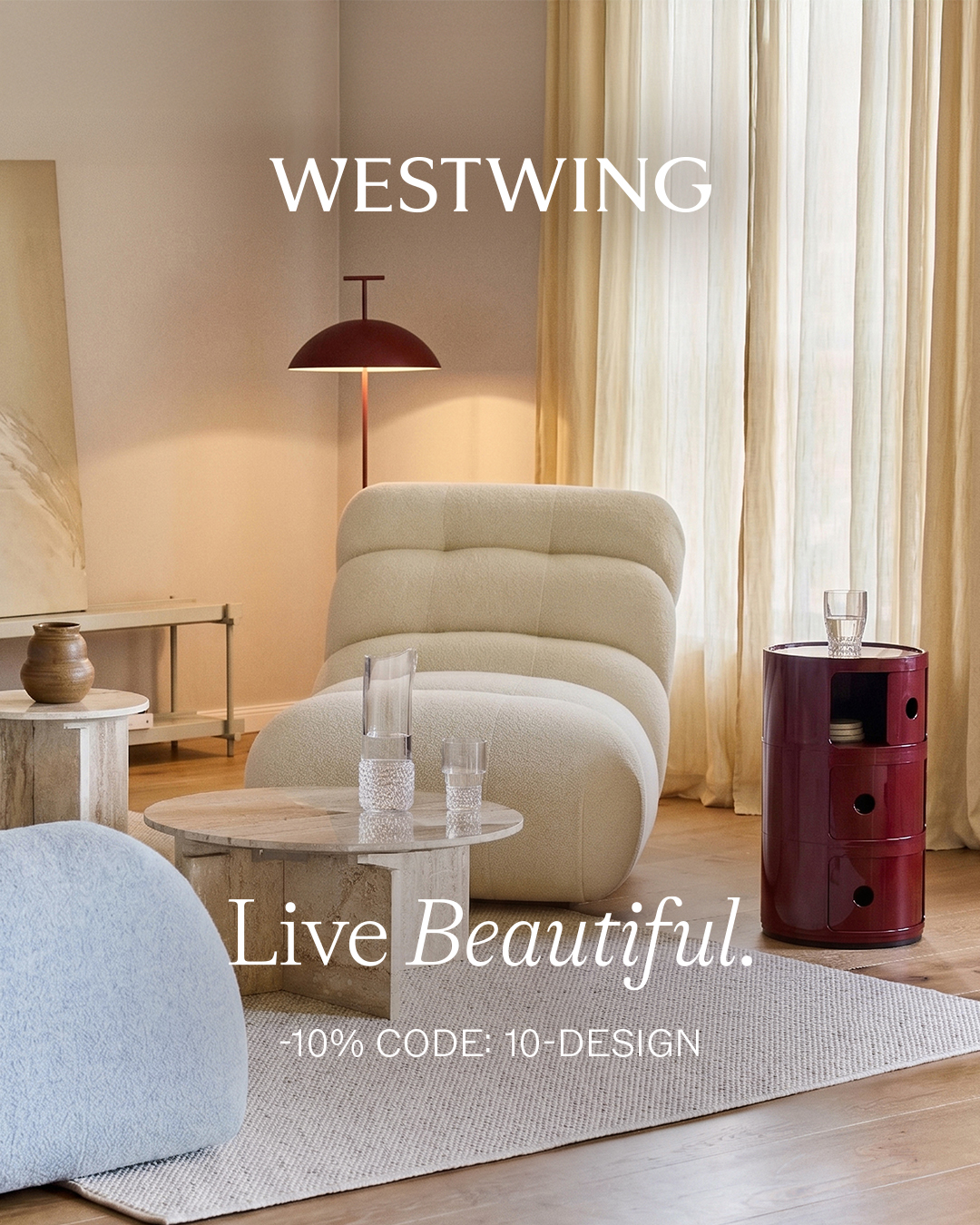 Westwing.at Facebook ad: Design Icons