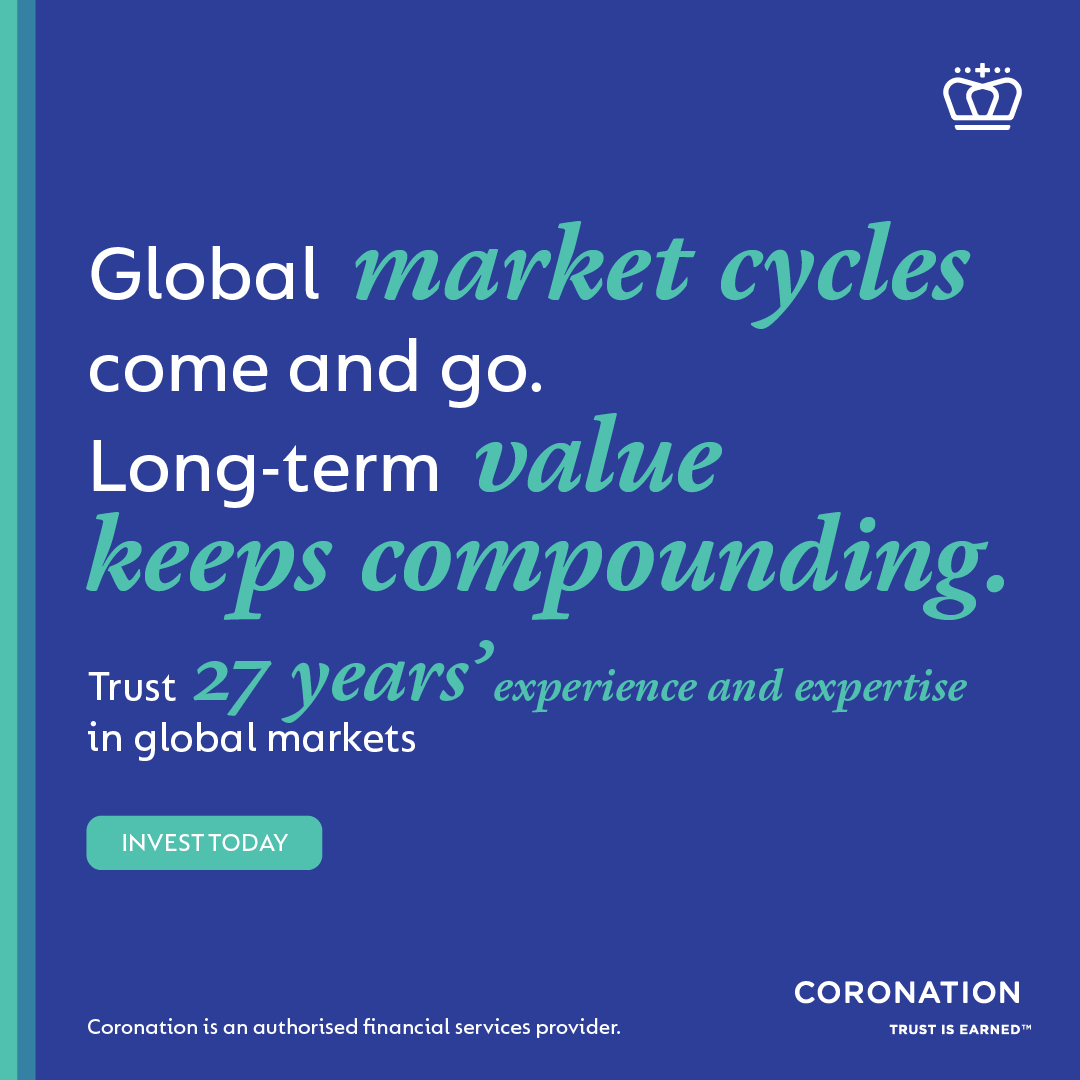 Coronation Fund Managers Facebook ad