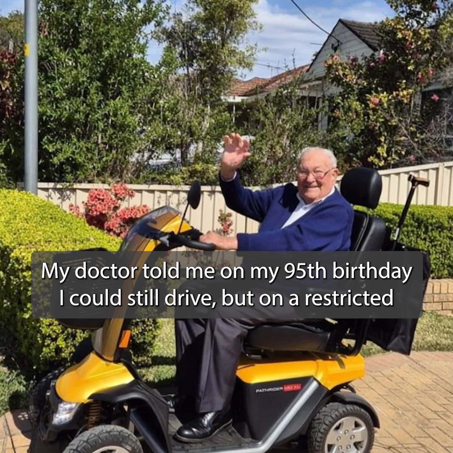 Active Mobility Facebook ad: My Pathrider Never Falters