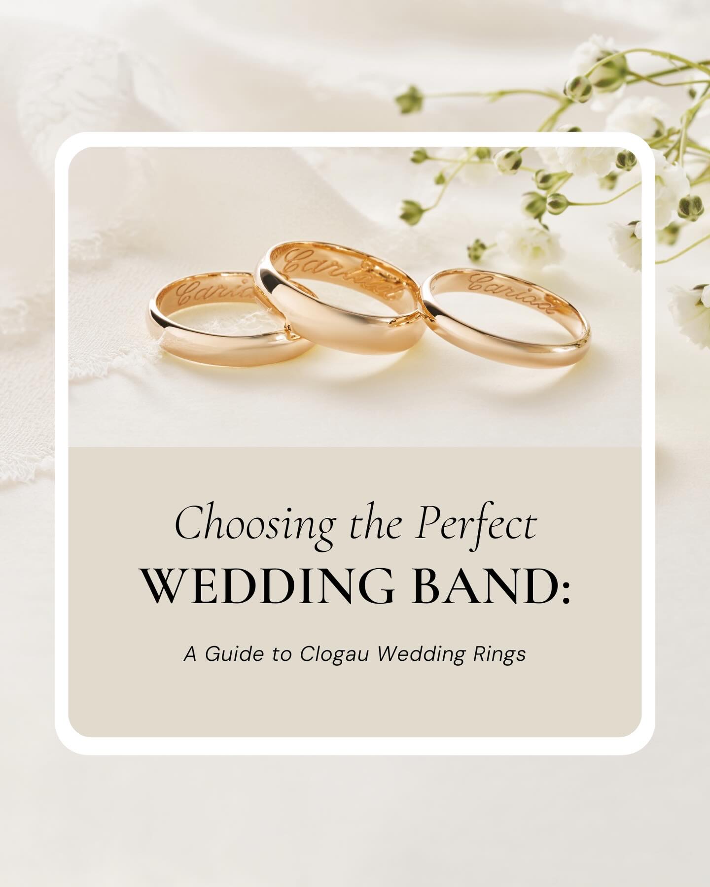 Clogau Facebook ad: Searching for the perfect wedding ring?