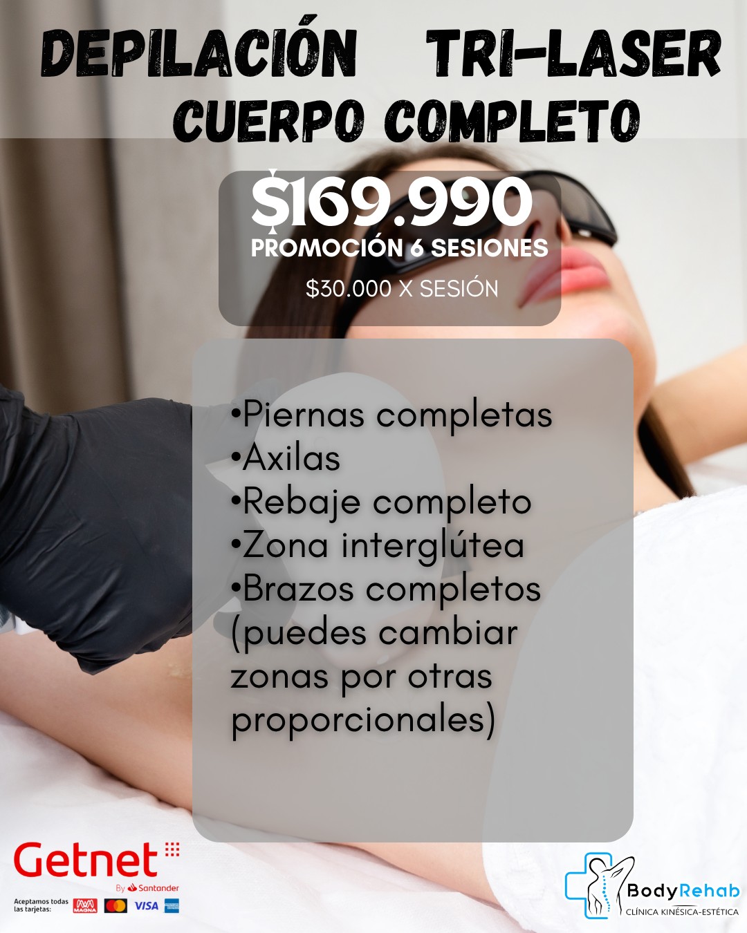 Clínica Kinésica-Estética BodyRehab Arauco Facebook ad