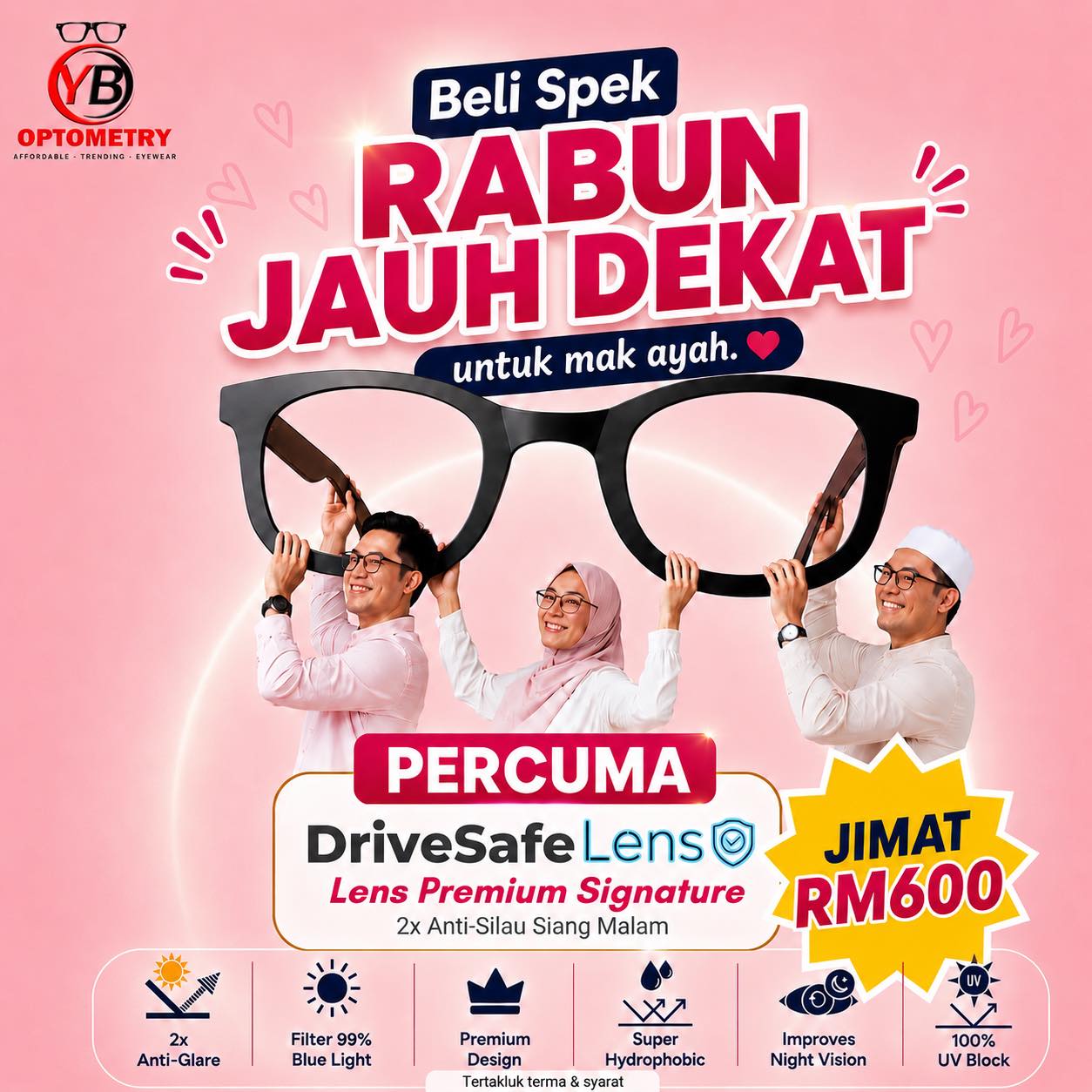 YB Optometry Facebook ad: ππππ π π£ππ₯ππ¨π π π π π¨ππ§πππ’πππβ¦