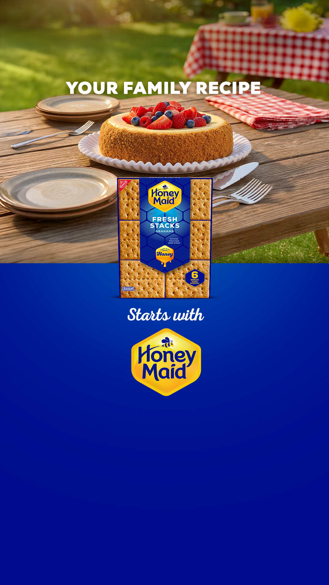 Honey Maid Facebook ad from Jul 1, 2026