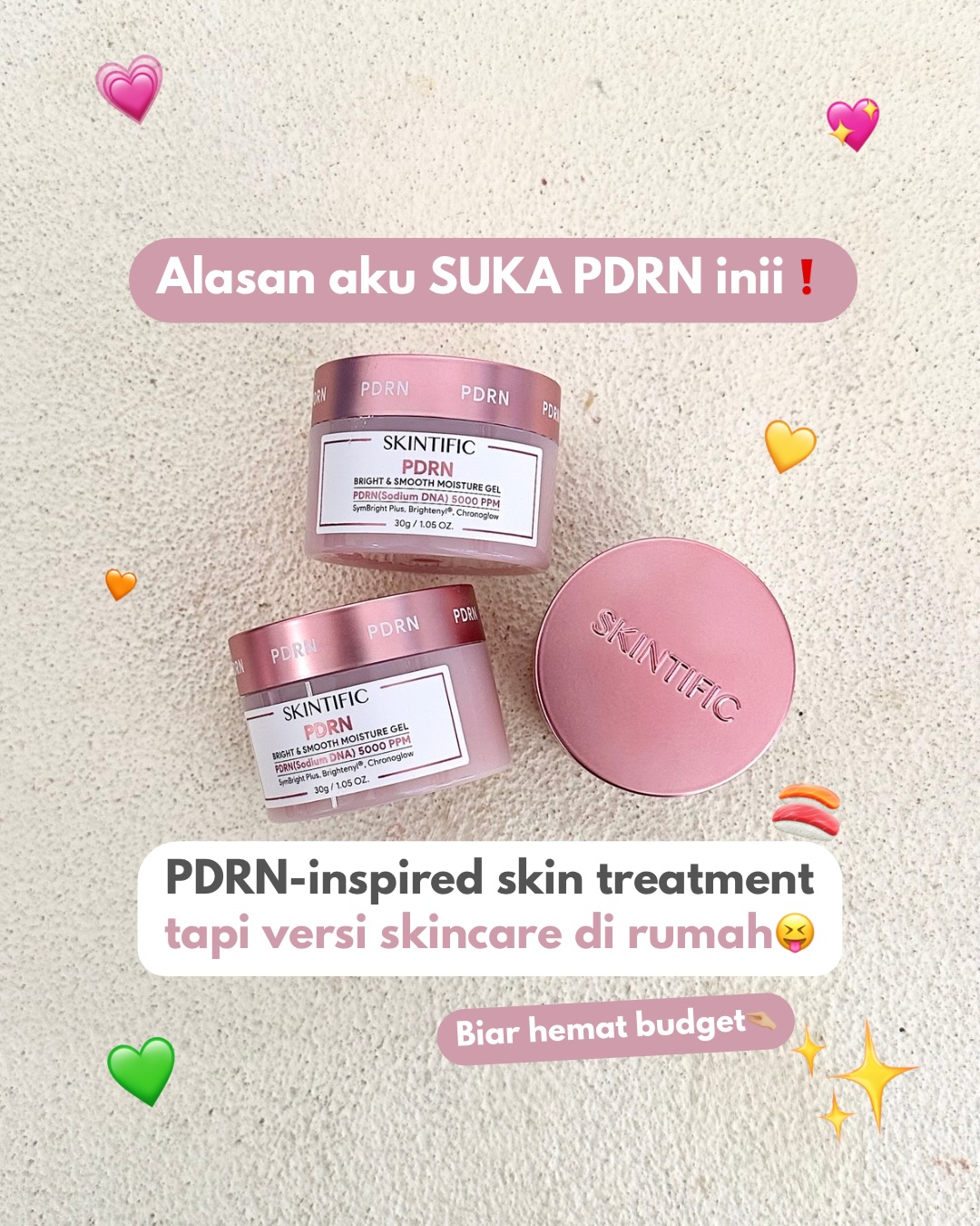 Skintific Co Facebook ad: Definisi salmon dna treatment tapi di rumah tuh…