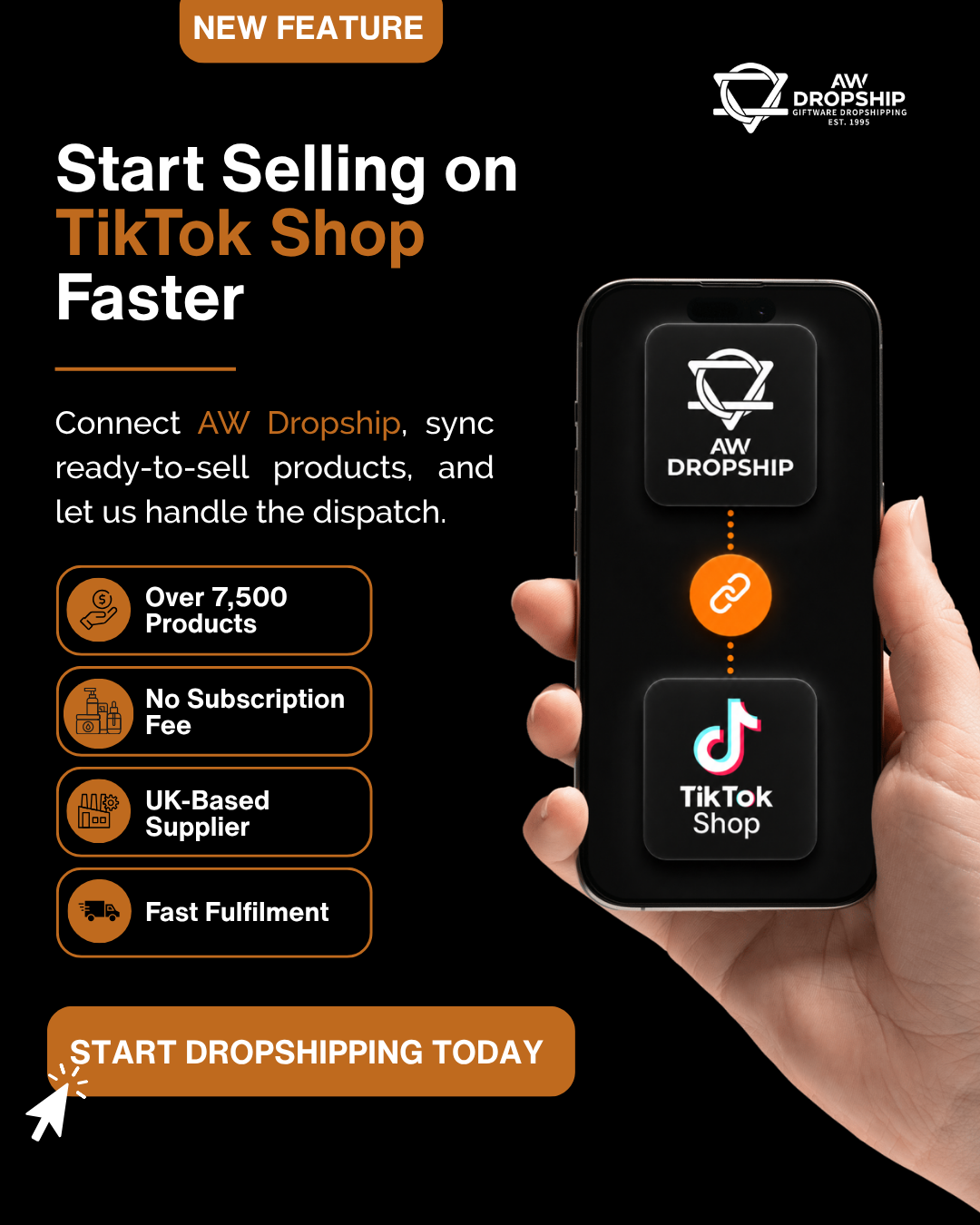Ancient Wisdom Dropshipping Facebook ad: AW Dropship Now Connects to TikTok Shop