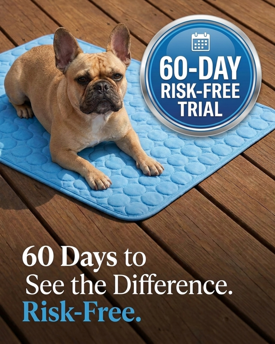 Arctica Facebook ad: Tired of Gel Mats That Stop Working After an Hour?