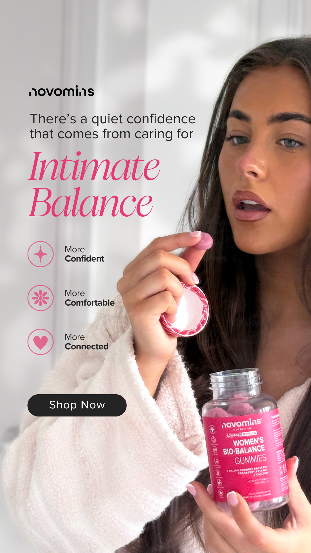 Novomins Nutrition Facebook ad