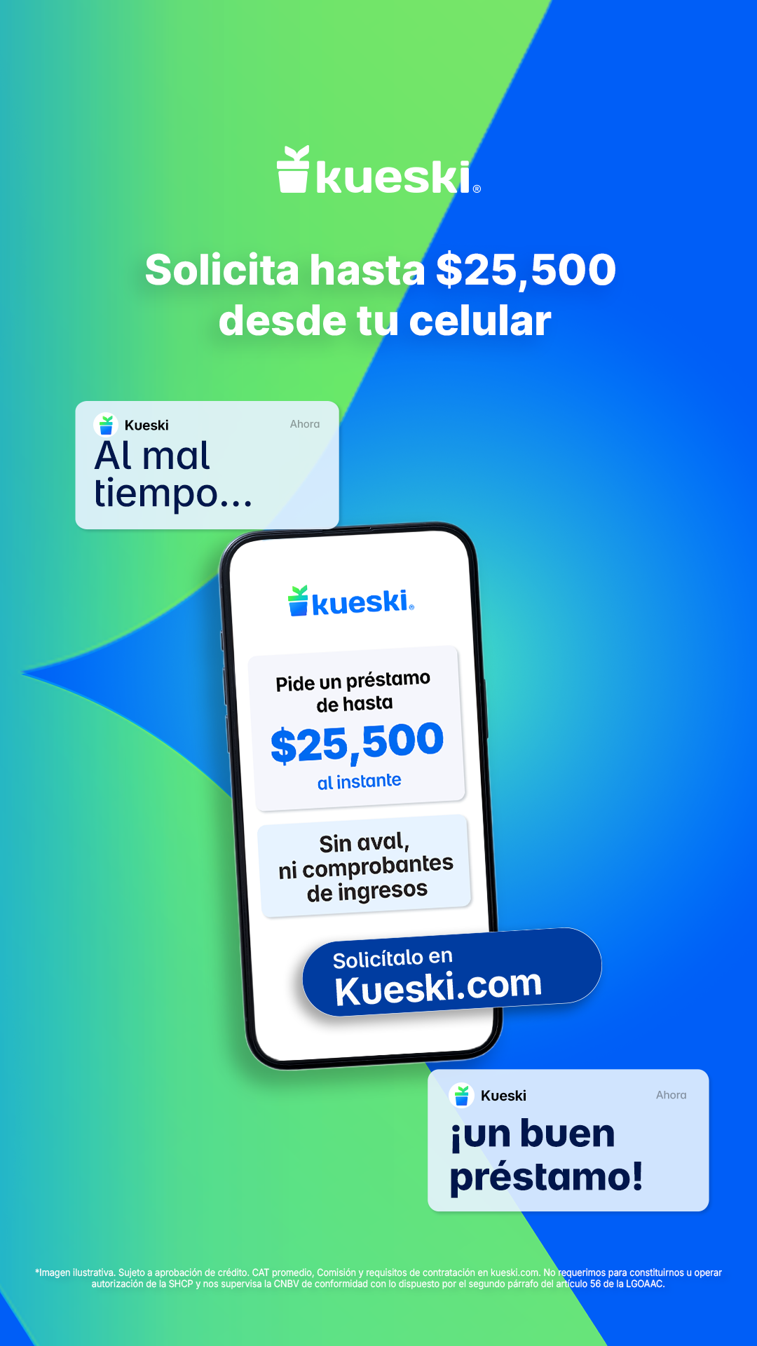 Kueski Facebook ad