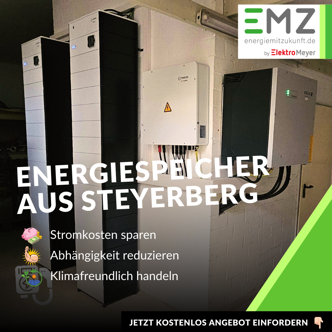 Elektro Meyer GmbH Facebook ad: PV-Anlage Steyerberg, Schnell installiert, nachhaltig…