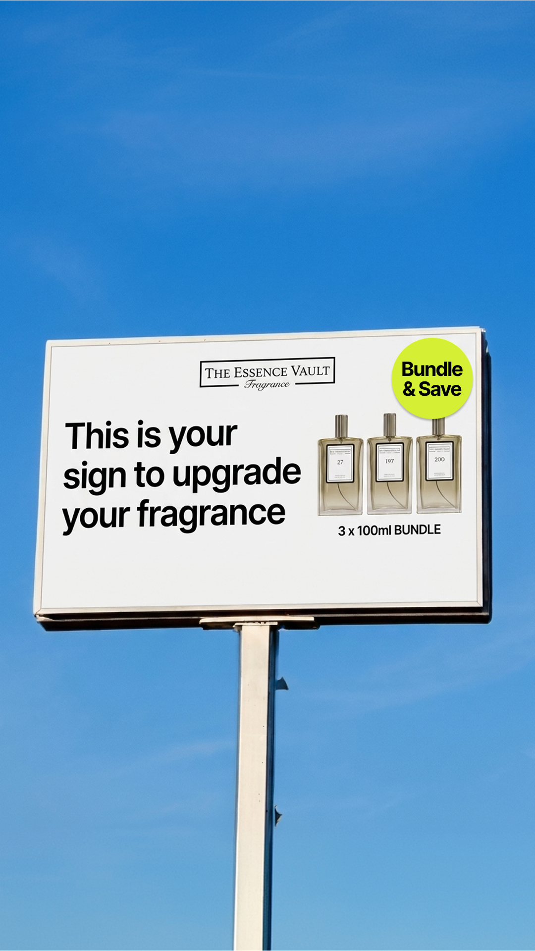 The Essence Vault Facebook ad