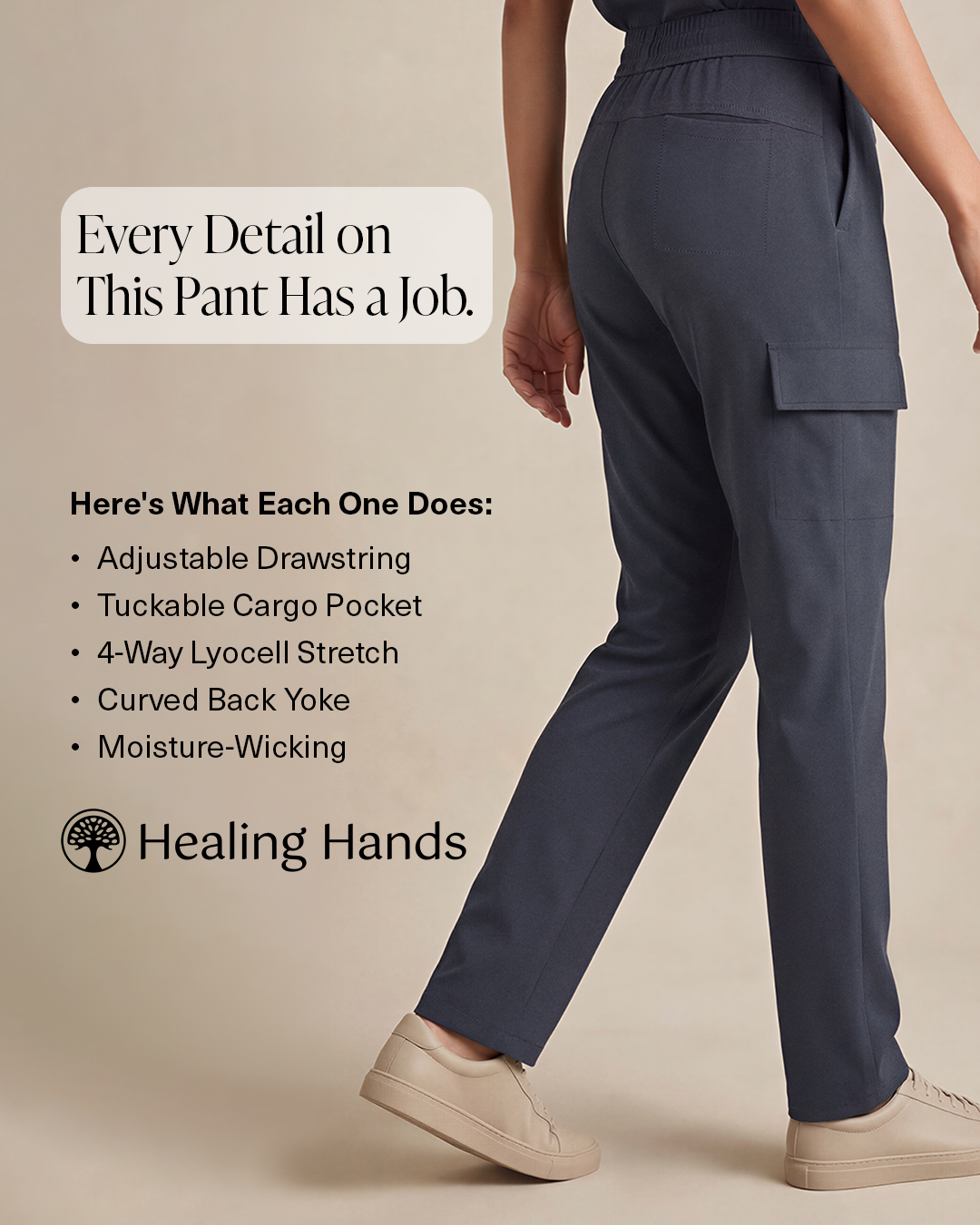 Healing Hands Scrubs Facebook ad