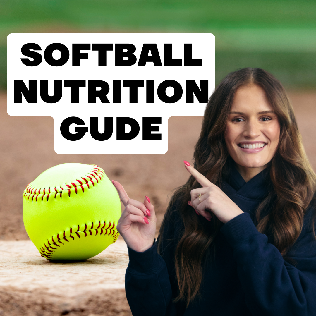 Kelsey Poulter Facebook ad: Softball Game Day Nutrition Guide and Course