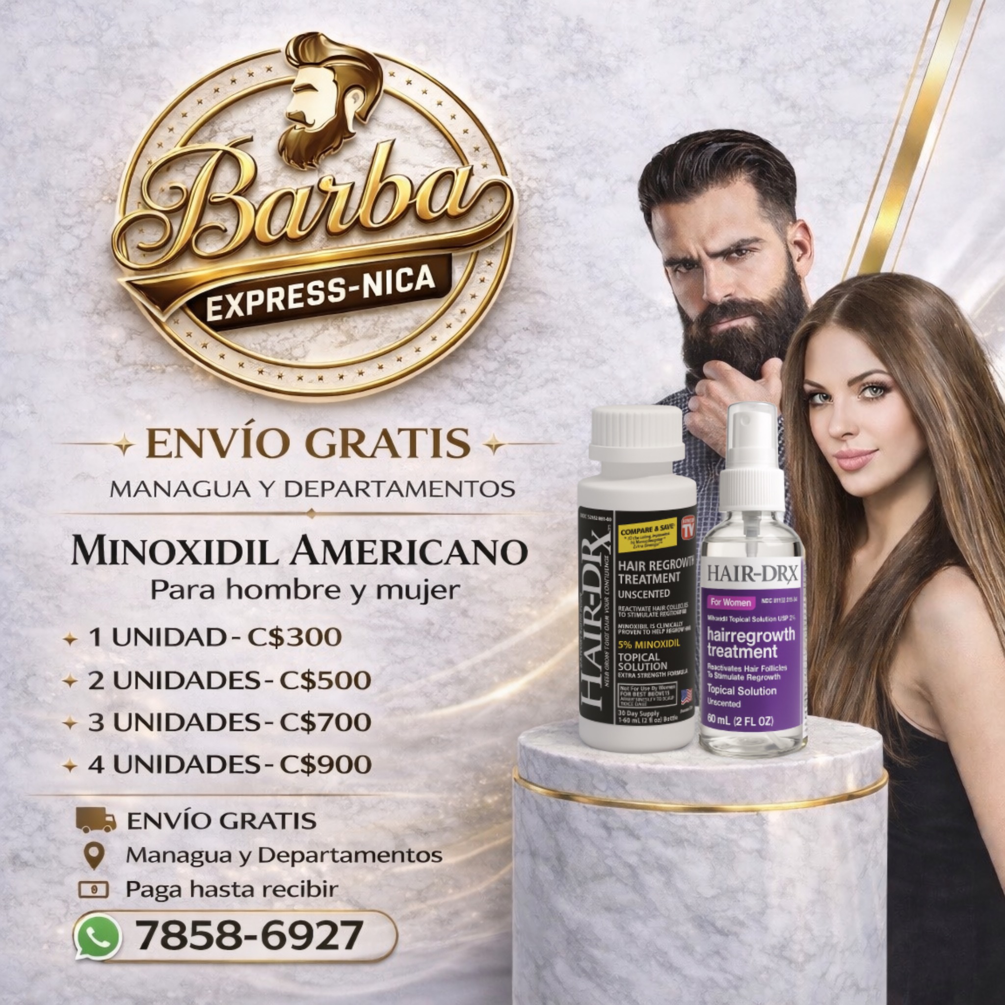 La Barba Express Nica Facebook ad