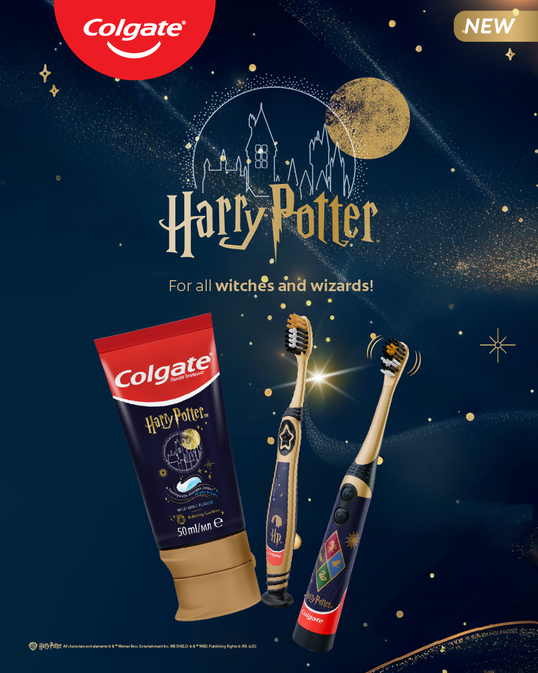 Colgate SA Facebook ad: Brushing just got a little more magical.