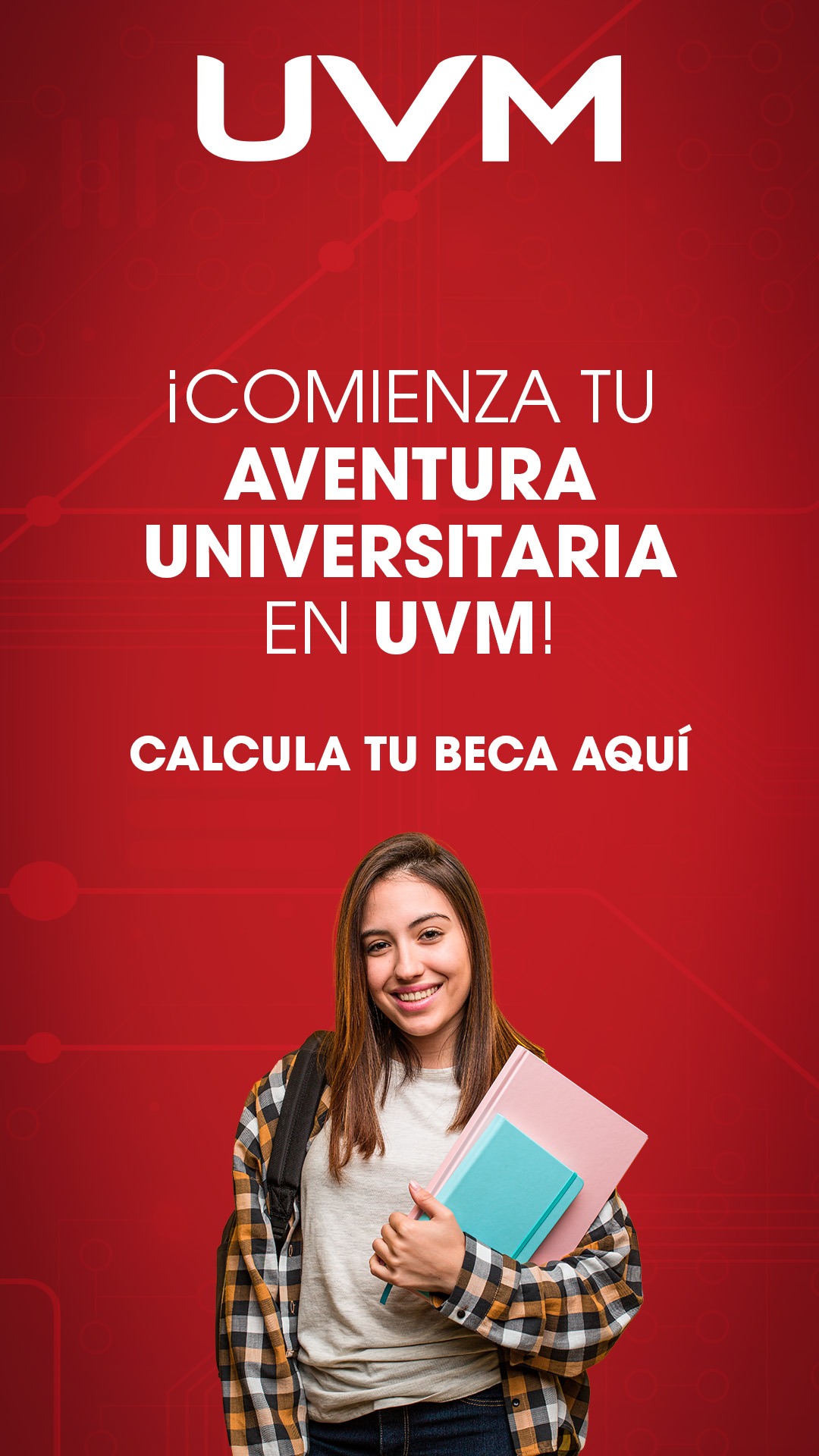 UVM Facebook ad