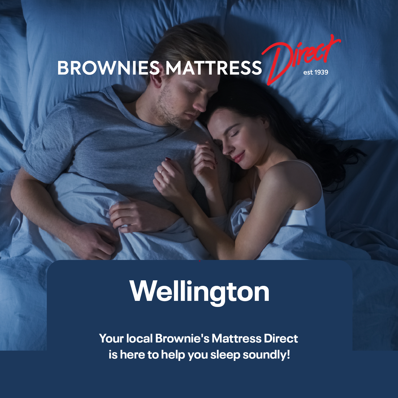 Brownie's Mattress Direct Facebook ad