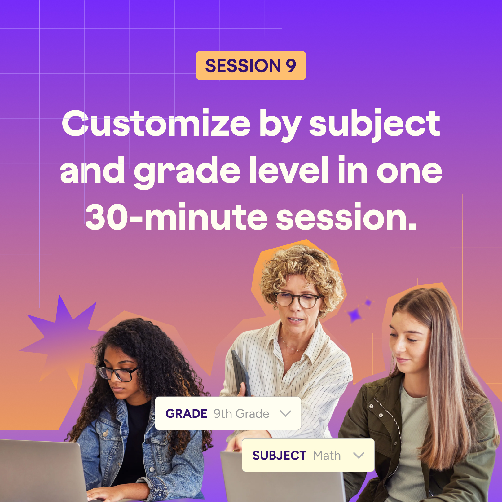 MagicSchool.ai Facebook ad: Welcome! You are invited to join a meeting: Community…