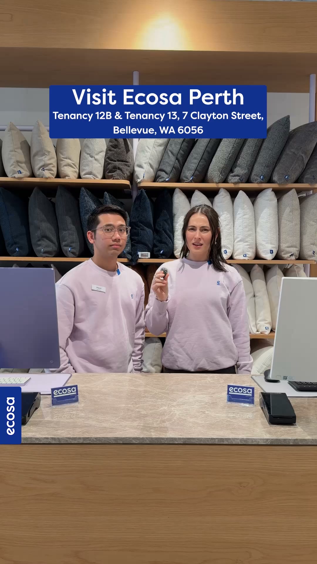 Ecosa Sleep Facebook ad from Aug 10, 2026