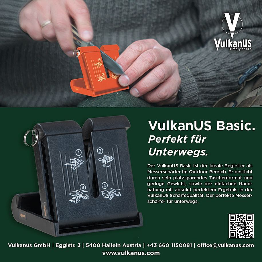 vulkanus_outdoor Facebook ad: Vulkanus Basic. Perfekt für unterwegs.