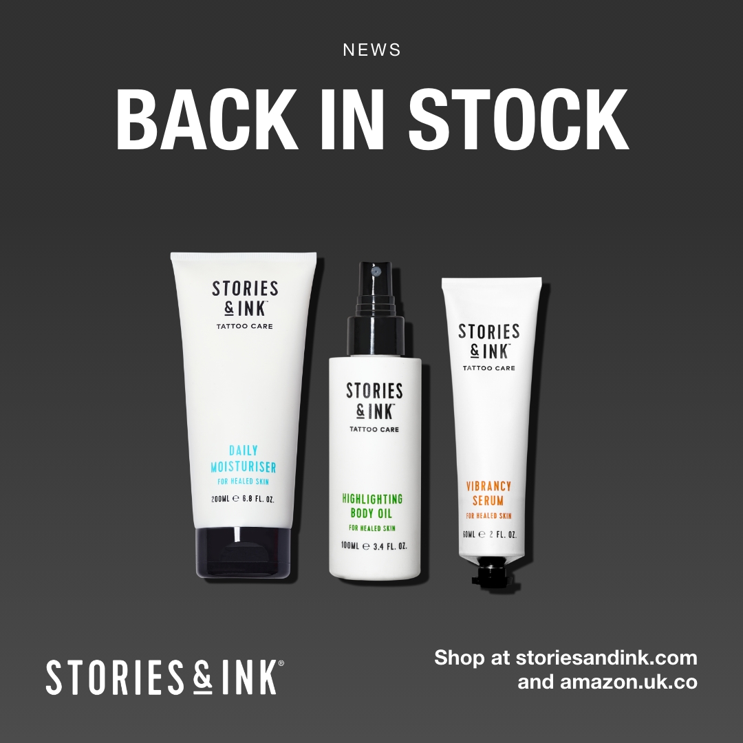 Stories & Ink Facebook ad