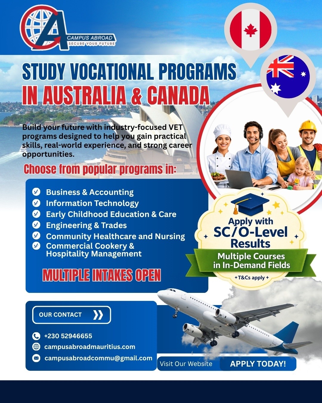Campus Mauritius Facebook ad